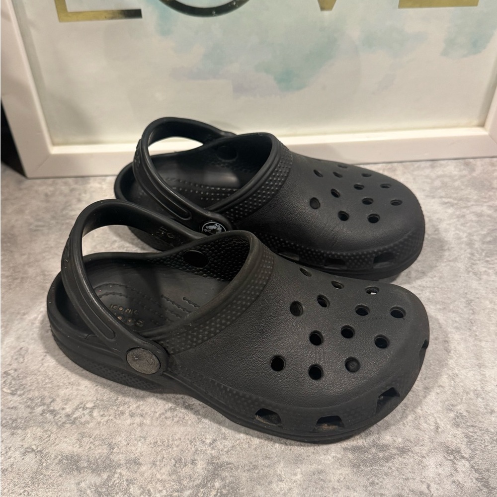 Crocs Unisex-Kids Crocband Clogs Black US C11